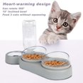 thumbnail image 4 of Katzennapf-Ensemble 15° Futternapf pour Poussette, avec Sac de Rangement Automatique, pour Cheveux et Chats, 4 of 5
