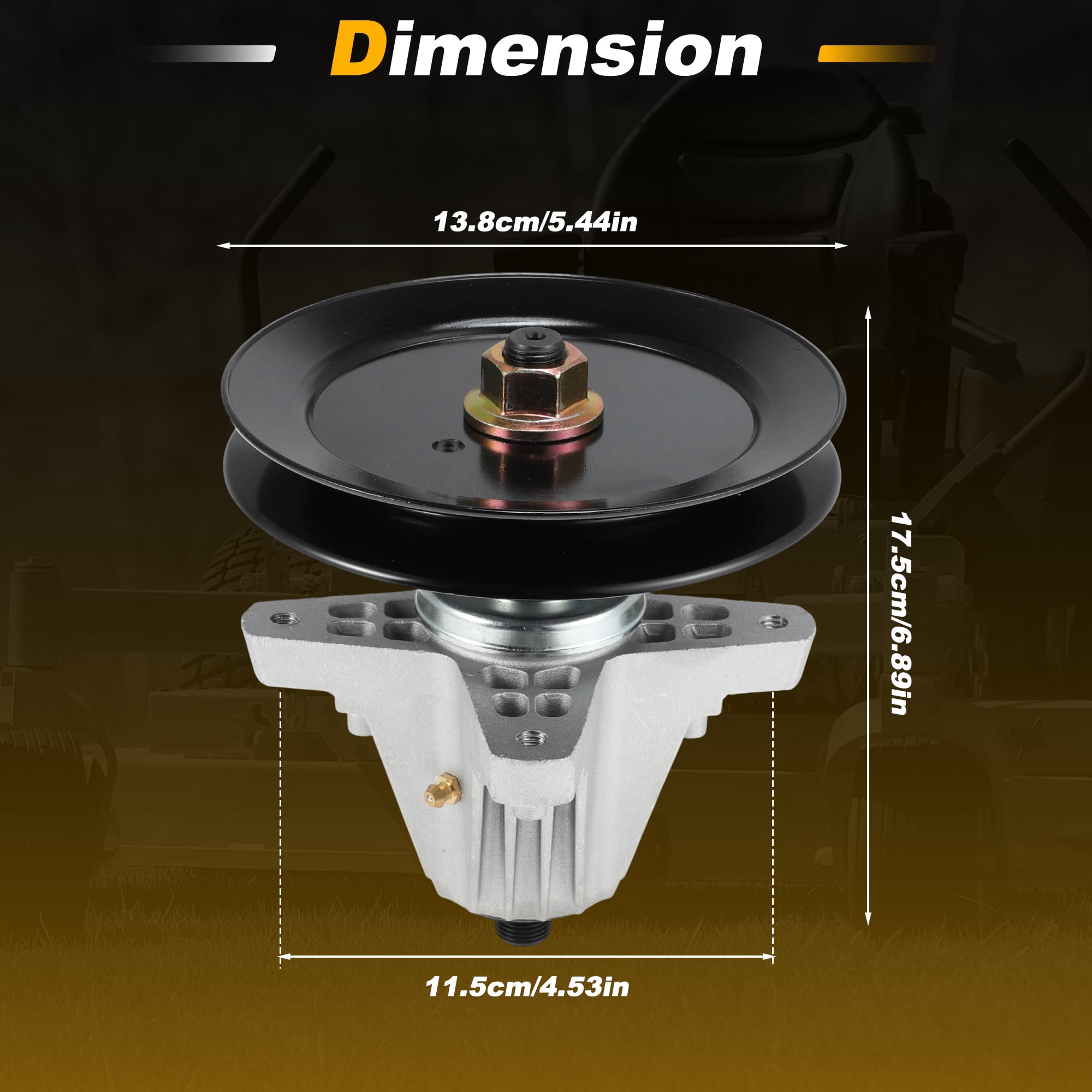 Unique Bargains Lawn Mower Deck Spindle Assembly for 42 Inch Decks