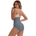 thumbnail image 2 of DARING DIVA Women's High-Waisted Butt Lifting Briefs Postpartum Tummy Control L Blue, 2 of 5