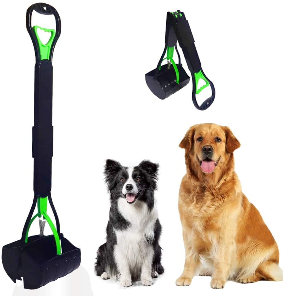 NonBreakable Pet Pooper Scooper for Dogs Cats with Long Handle High