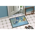 thumbnail image 2 of Carolines Treasures JMK1005JMAT Sailboats and Middle Bay Lighthouse Door Mat Indoor Rug or Outdoor Welcome Mat 24x36, 2 of 4