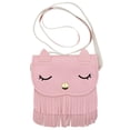 thumbnail image 1 of Monedero MOSSTYUS con borlas con forma de gato lindo, bandolera, gris, 1 of 9