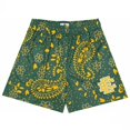 thumbnail image 1 of Pantalones cortos de fitness para hombre, shorts masculinos de estilo informal, de malla transpirable, con diseño de la ciudad de Nueva YORK SKYLINE, modelo de 2023 Fivean unisex, 1 of 2