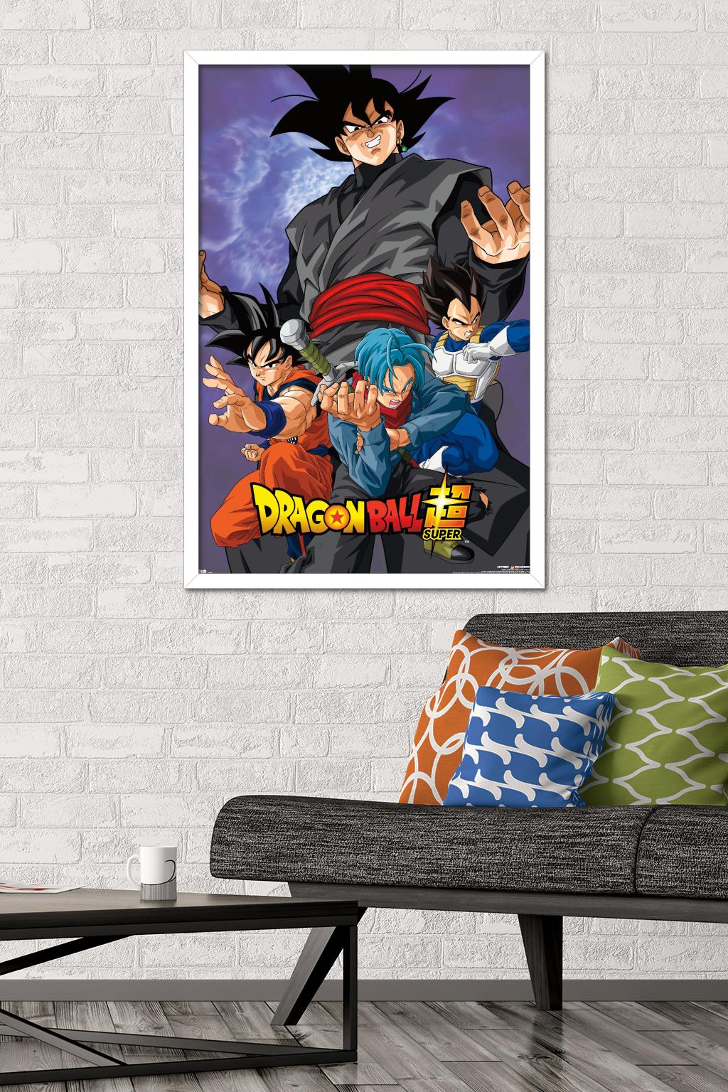 Dragon Ball: Super - Villain Wall Poster, 22.375" x 34", Framed