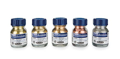 Schmincke Aqua Bronze Powder, 20ml Jar, Silver, 1 Each (15815032)