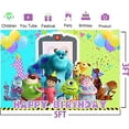 thumbnail image 2 of Yerwa Green Monster Inc Family Party Decorations Banner, Green, 3 feet, 2 of 3