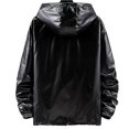 thumbnail image 2 of Men's Reflective Jacket Waterproof Soft Shell Hooded Sports Jacket, 2 of 5