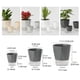 thumbnail image 4 of Maceta de autorriego Advancent para flores Jardín y Patio Gris/M, 4 of 6