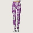thumbnail image 2 of Landzoo Women's Easter Print Middle Waist Leggings Fitness Pants For Sports Tailored Skin friendly Women's Fitness Pants, 2 of 5