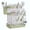 Green, variant on Oioane Baby Bottle Drying Rack with Removable Design, Space Saving Vertical Countertop Dryer Holder for Bottles, Pacifiers, Pump Parts, Gray