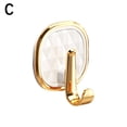 thumbnail image 5 of Light Luxury Plastic Hooks Super Adhesive Wall Mounted Stickers, 5 of 8