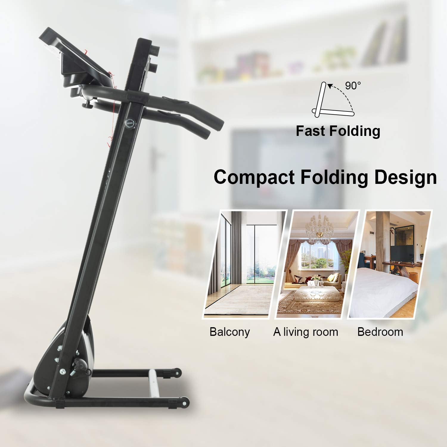 murtisol bluetooth folding treadmill