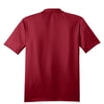 thumbnail image 6 of Port Authority Performance Fine Jacquard Polo-L (Rich Red), 6 of 6