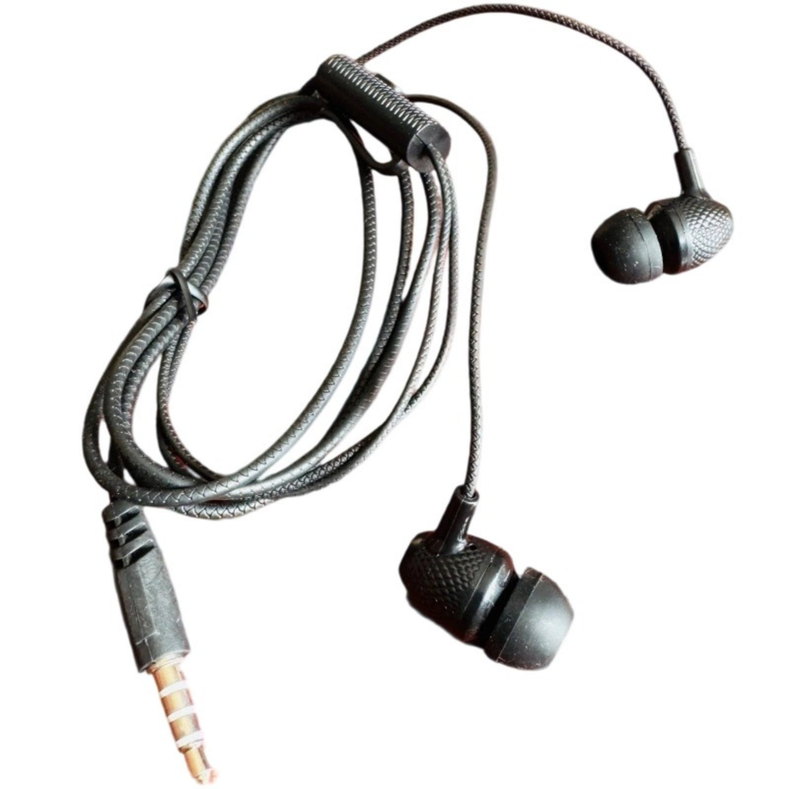 Corded In-Ear Headphones with Microphone Stereoed Earbuds Featuring 3.5mm and Reduction
