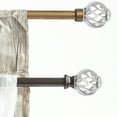thumbnail image 5 of 2pcs Curtain Rod Finials Curtain Finials Ends Cap Curtain Pole Finials, 5 of 5