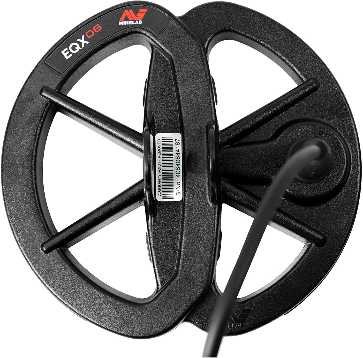 Minelab 6" EQX 06 Round Double-D Waterproof Smart Search Coil for EQUINOX Series Metal Detectors
