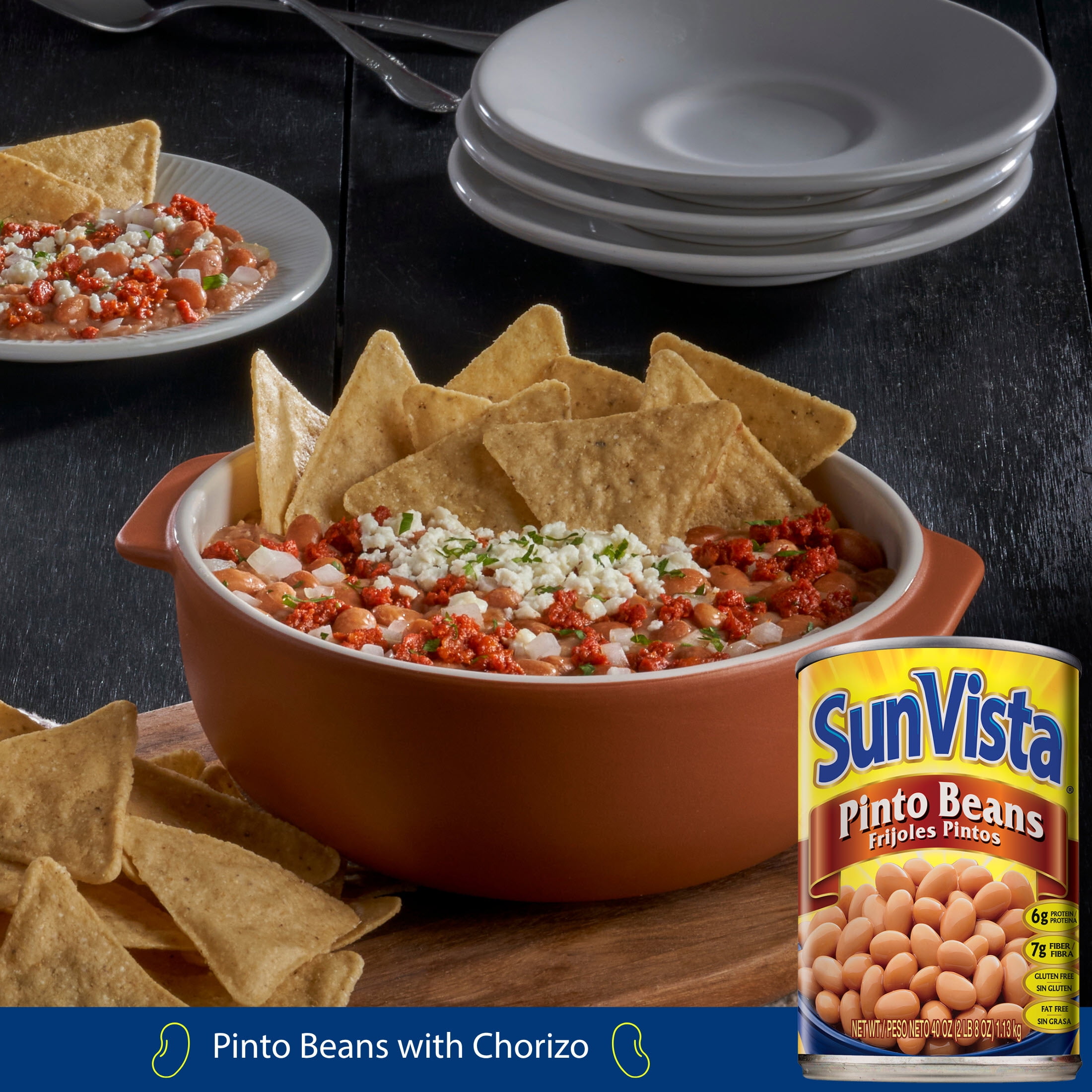 SunVista Pinto Beans 40oz Can