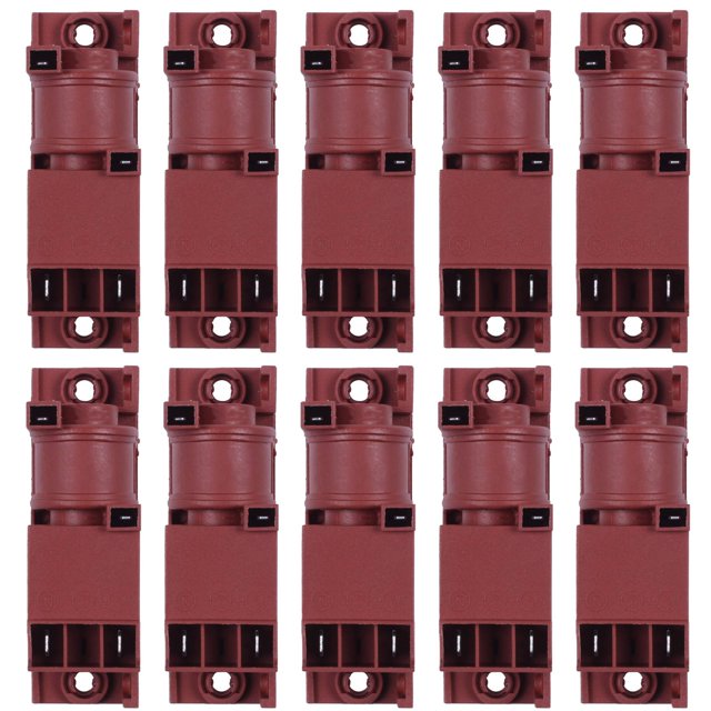 10X Ac220V Gas Stove Ac Pulse Safe Efficient Pulse Igniter 2 Terminal Two Outlets Connections Oven Stove Ignition