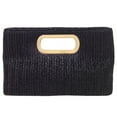 thumbnail image 2 of Top Handle Straw Clutch&hellip;, 2 of 20