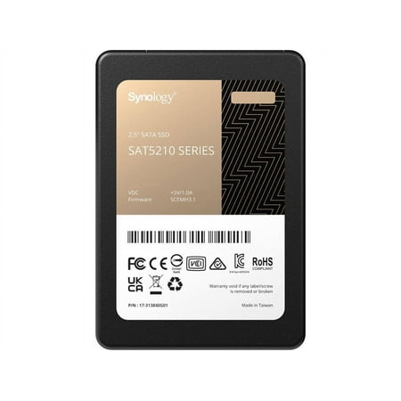 UPC: 0846504004560 | Synology 2.5  960GB SATA III 3D NAND TLC SAT5210-960G