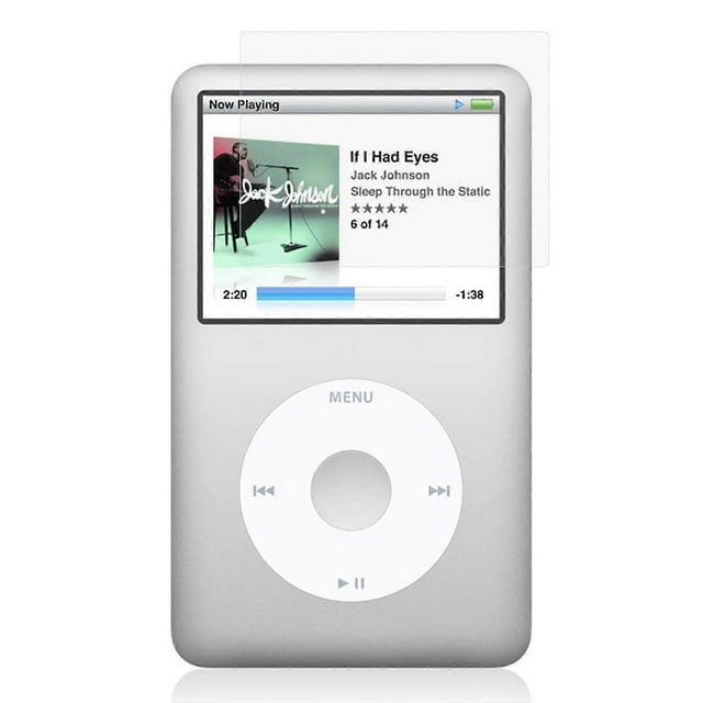 film Protecteur pour iPod Classic, Résistant aux Rayures, Doux au Toucher, Animal de Compagnie, Protecteur d'Écran Clair Haute Définition