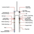 thumbnail image 2 of Mountain Bike Forks 27.5/29 inch Adjustable Damping Air Fork Quick, 2 of 8