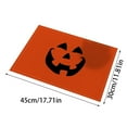 ABNMCA Placemat Happy Halloween Kitchen Dining Table Wedding Party