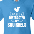thumbnail image 4 of Inktastic Easily Distracted by Squirrels Youth T-Shirt, 4 of 5