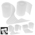 thumbnail image 3 of 1000 Pares Cinta Adhesiva Sujeción Doble Cara Ganchos Bucles Discos Blanco 10 Mm, 3 of 5