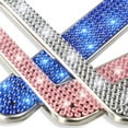 thumbnail image 5 of 2PCS Bling License Plate Frame Glitter Crystal Sparkling Rhinestone Tag, 5 of 9