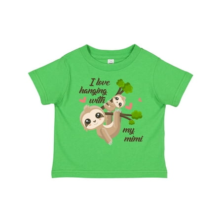 

Inktastic Hanging with My Mimi Gift Toddler Boy or Toddler Girl T-Shirt