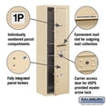 thumbnail image 6 of Salsbury Industries Surface Mounted 3 Unit Front Load 4C Horizontal Mail Center, 6 of 7