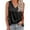 Black, variant on Silky Satin Tank Tops for Women Summer Loose Fit Work Blouses Dressy Casual Office Tanks V Neck Sleeveless T Shirts