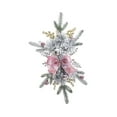 thumbnail image 6 of balikha Christmas Artificial Swags Door Stair Swag for Front Door Home Decoration Gifts Christmas Stair Swags for Celebration Kitchen 45 cm Pink Bowknot, 6 of 9