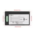 thumbnail image 1 of AC Voltmeter, Overload Alarm Electrical Parameter Measurement Voltage Meter Backlight AC80-260V  For Indoor Use, 1 of 8