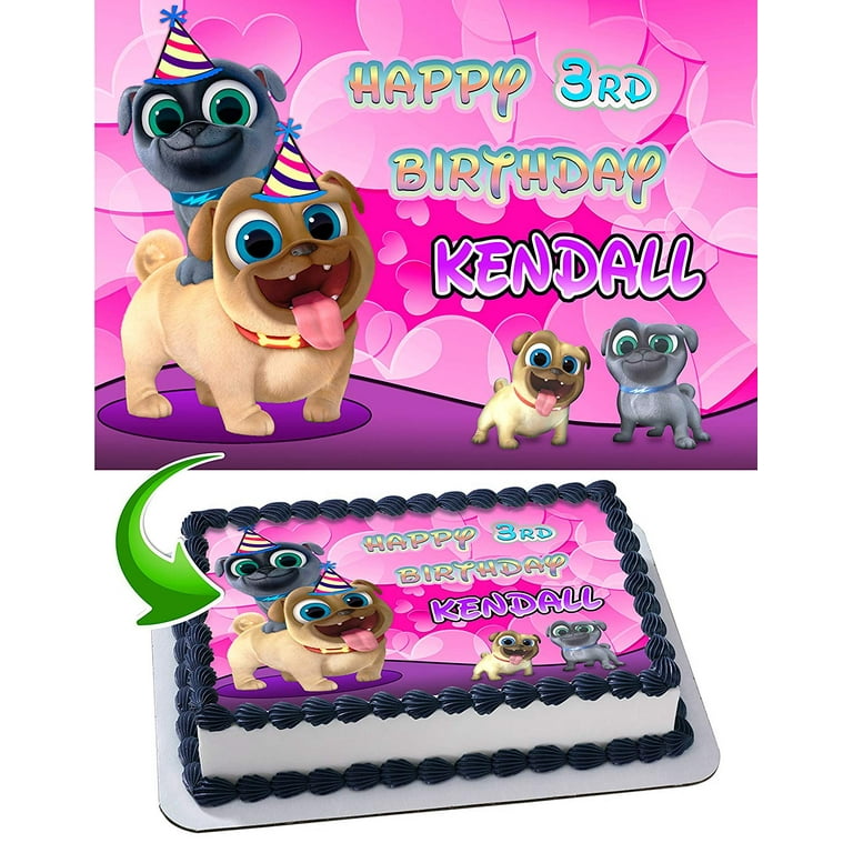 Puppy Dog Pals Disney Edible Cake Topper 11.7 x 17.5 Inches 1