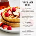 thumbnail image 5 of Martha Stewart Rotating Waffle Maker, 180° Flip, Ceramic Nonstick, Honeydew Green, 5 of 14