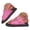 Hot Pink, variant on Cork Sandals with Back Strap for Women Adjustable Double Buckle Arch Support Slip on Open Toe Summer Flat Slide Shoes Brown Size 8.5