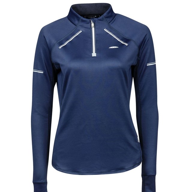 Weatherbeeta - Camiseta Térmica Victoria Premium para Mujer (Marino)