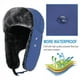 thumbnail image 3 of Gorro de cazador Sinhoon, gorro de invierno para hombre, cálido gorro Ushanka con orejeras, resistente al viento, gorro ruso, gorro de bombardero de piel para mujer., 3 of 8
