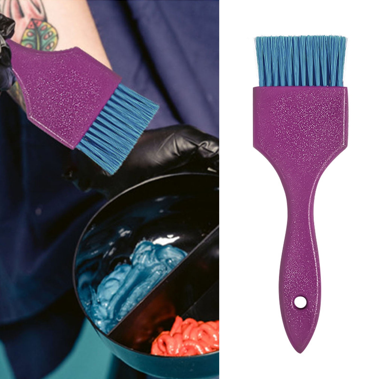 Travelwant 3Pcs/Set Painter Hair Dye Brush Hair Coloring Brush, Hair