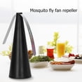 thumbnail image 3 of WDOplteas USB Fly Mosquito Pest Bugs Repellent Fan Food Protector Desk Fan (Negro), 3 of 8