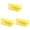 Yellow_M, variant on 1 Pack Kitchen Dish Sponge, TINGXIN Non Scratch Cleaning Pad, Multifunctional Scrubber, for Home Kitchen, Dish and Pot Washing Use, Pink M Size