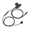 thumbnail image 4 of U94+Micrófono de dedo PTT Transparente Resistente al frío Adaptador Plug and Play U94 PTT para Yaesu Vertex VX6R VX7R Negro, 4 of 5
