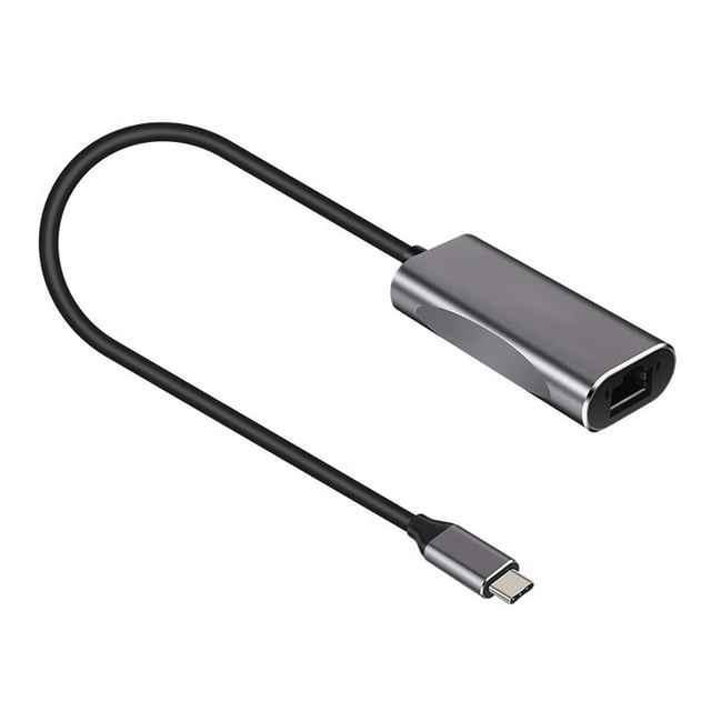 Adaptador Ethernet Tipo C A Conector Ethernet Portátil De Aleación De Aluminio Rj45 Methold EL008458-00