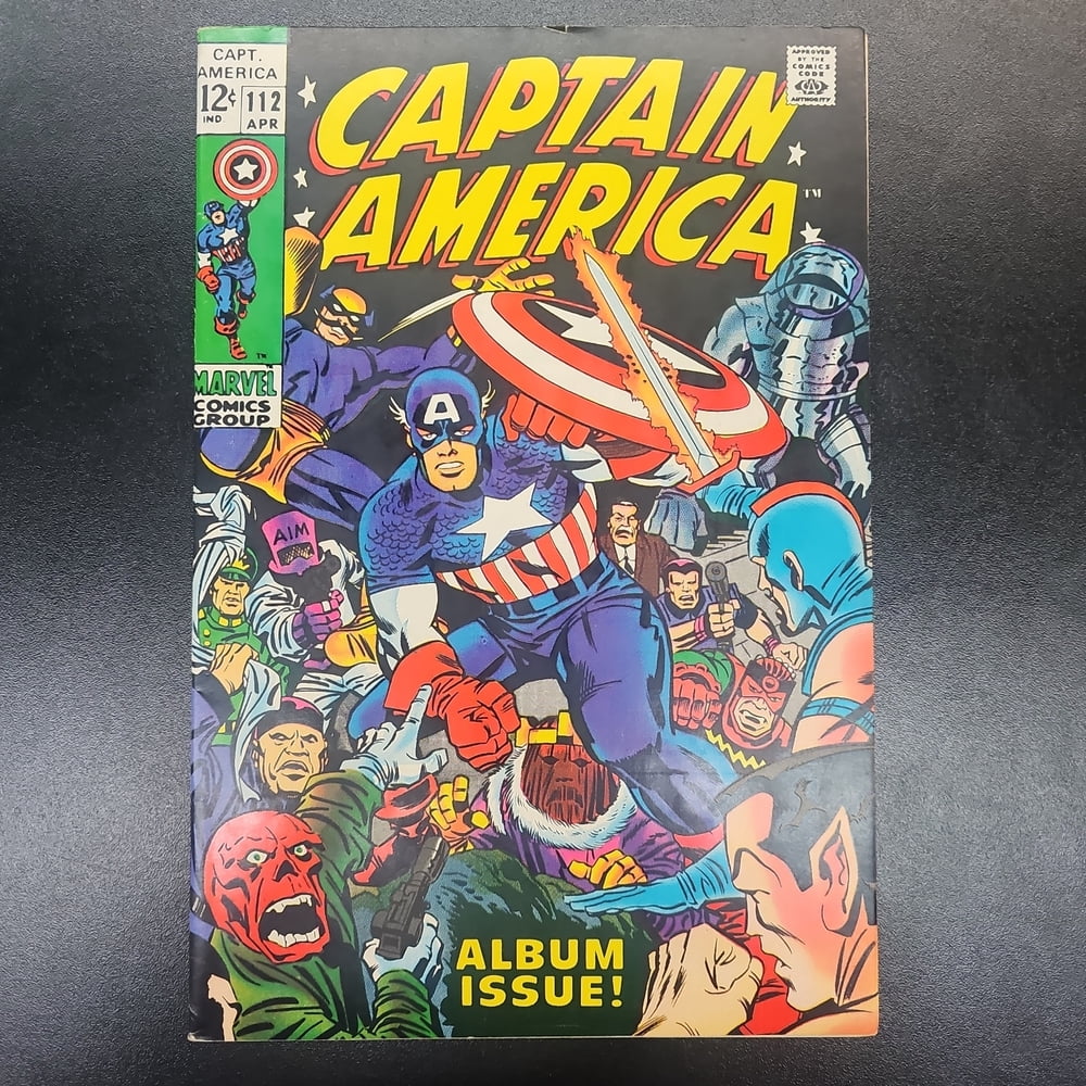 Cover of Captain America #112