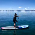 thumbnail image 1 of VoltSurf 11 Foot Rover Inflatable SUP Stand Up Paddle Board Kit w/ Pump, Black, 1 of 7