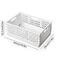 thumbnail image 3 of Ckraxd Large Folding Storage Basket for Snacks, Stationery, and Cosmetics - Durable, Space-Saving Organizer for Home, Office, and Outdoor Use, 3 of 6