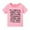 Pink, variant on Toddler Boy's Girl's T Shirts Baby Spring Summer Letter Print Short Sleeve Clothes Tops for Kids Size 1-2T