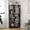 Black, variant on Farini 5-Tier Corner Bookcase, L-Shaped Storage Shelf for Living Room, Office, Bedroom, White
